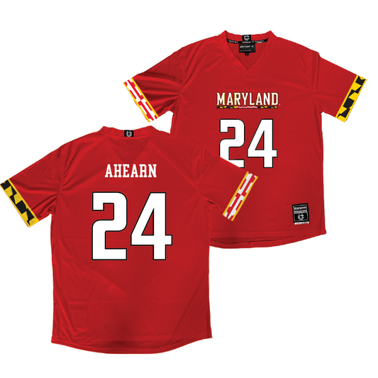 Maryland Women's Lacrosse Red Jersey - Shaylan Ahearn | #24