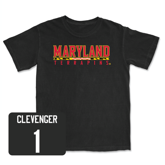 Women's Lacrosse Black Maryland Tee  - Maisy Clevenger