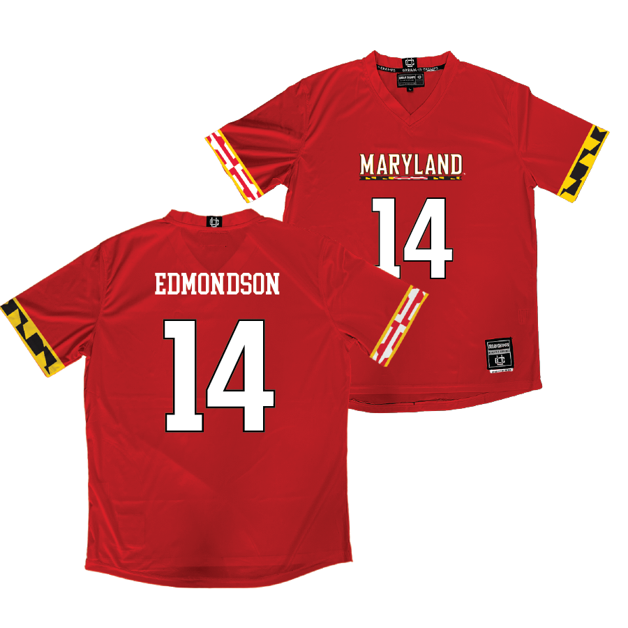 Maryland Women's Lacrosse Red Jersey - Kori Edmondson | #14
