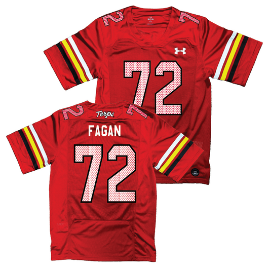 Maryland Under Armour NIL Replica Football Jersey - Conor Fagan | #72