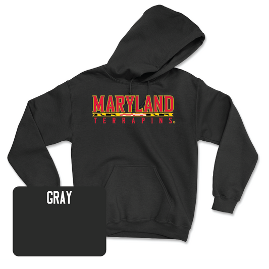 Wrestling Black Maryland Hoodie - Jagger Gray
