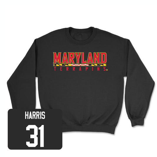 Football Black Maryland Crew - Michael Harris