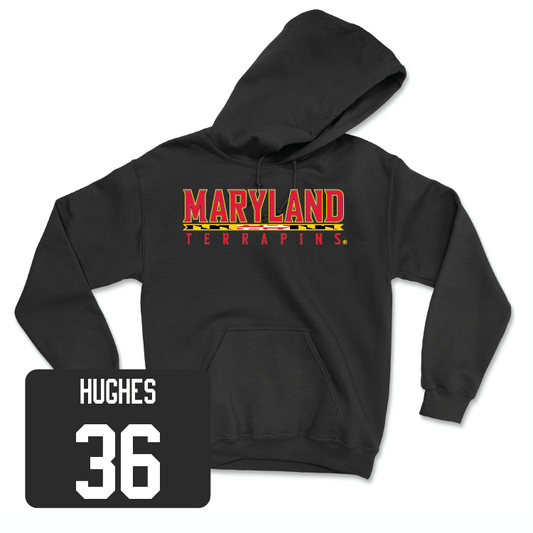 Football Black Maryland Hoodie - Alec Hughes