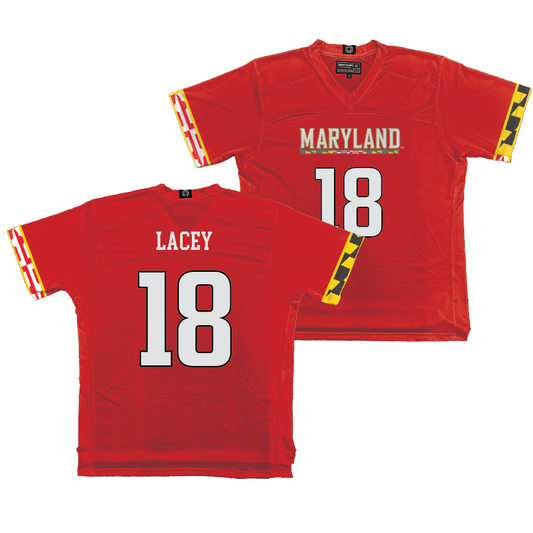 Maryland Men's Lacrosse Red Jersey - Donovan Lacey | #18