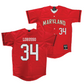 Maryland Baseball Red Jersey - Nick Lorusso | #34