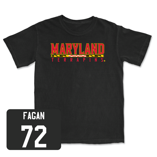 Black Football Maryland Tee Youth Small / Conor Fagan | #72
