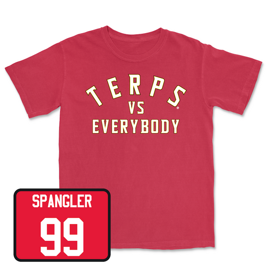 Red Football TVE Tee Youth Small / Colton Spangler | #99