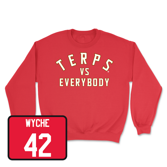 Red Softball TVE Crew Youth Small / Courtney Wyche | #42