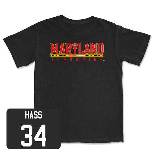 Black Men's Soccer Maryland Tee Youth Small / Dalton Hass | #34