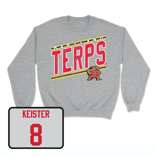 Sport Grey Baseball Vintage Crew 2 Youth Small / Kevin Keister | #8