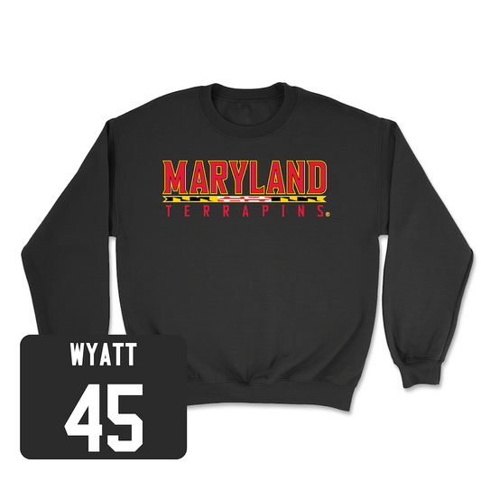 Black Football Maryland Crew 2 Youth Small / Kellan Wyatt | #45