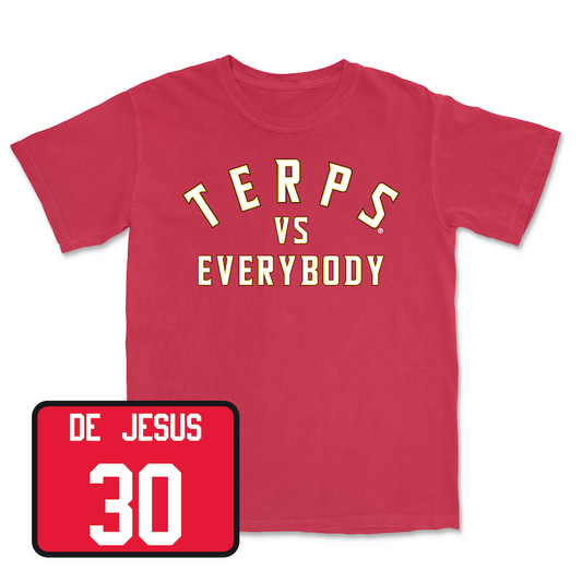 Red Men's Soccer TVE Tee Youth Small / Matias de Jesus | #30
