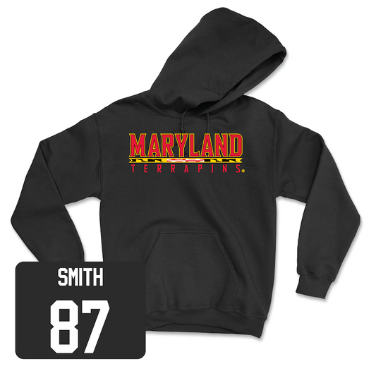Black Football Maryland Hoodie 3 Youth Small / Robert Smith | #87