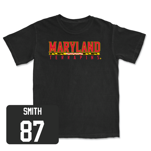 Black Football Maryland Tee 3 Youth Small / Robert Smith | #87