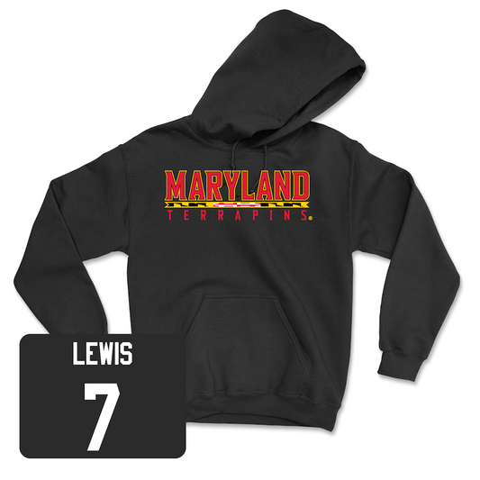 Black Softball Maryland Hoodie Youth Small / Sydney Lewis | #7
