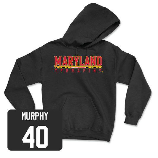 Men's Basketball Black Maryland Hoodie - Benjamin Murphy
