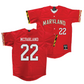 Maryland Softball Red Jersey - Jaeda McFarland | #22