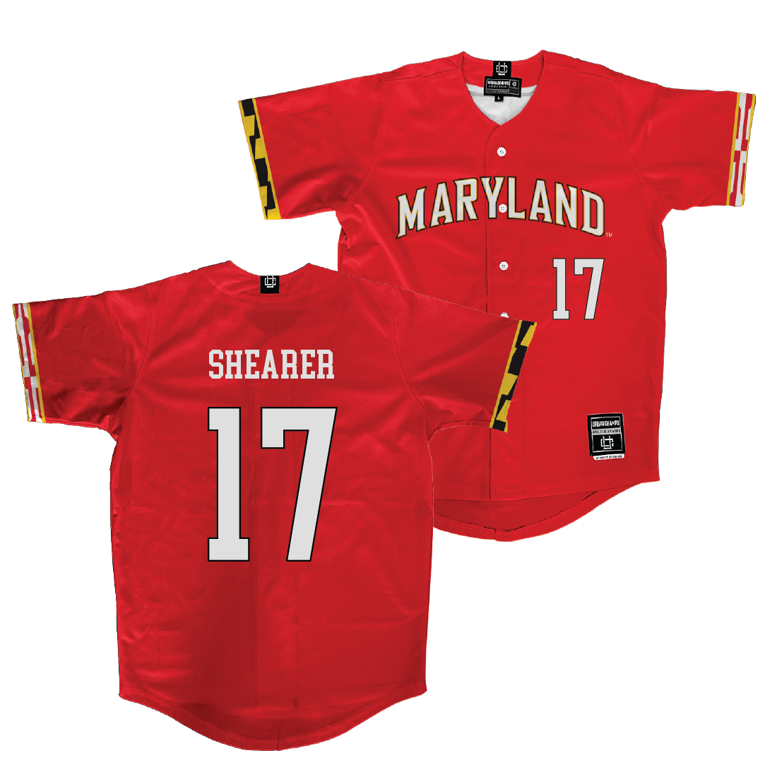 Maryland Softball Red Jersey - Julia Shearer | #17