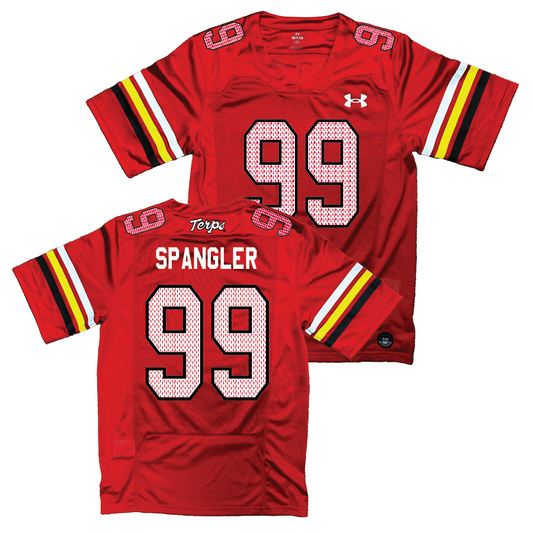 Maryland Under Armour NIL Replica Football Jersey - Colton Spangler | #99
