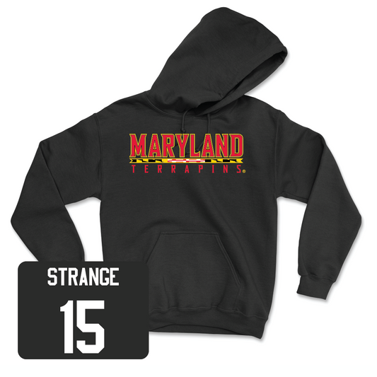 Women's Soccer Black Maryland Hoodie - Juliet Strange