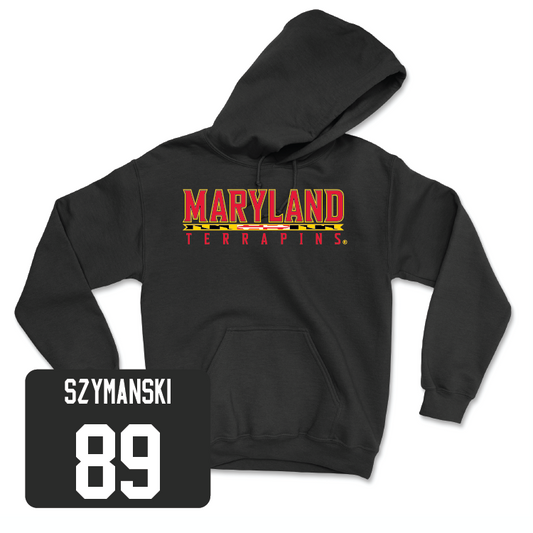 Football Black Maryland Hoodie - AJ Szymanski