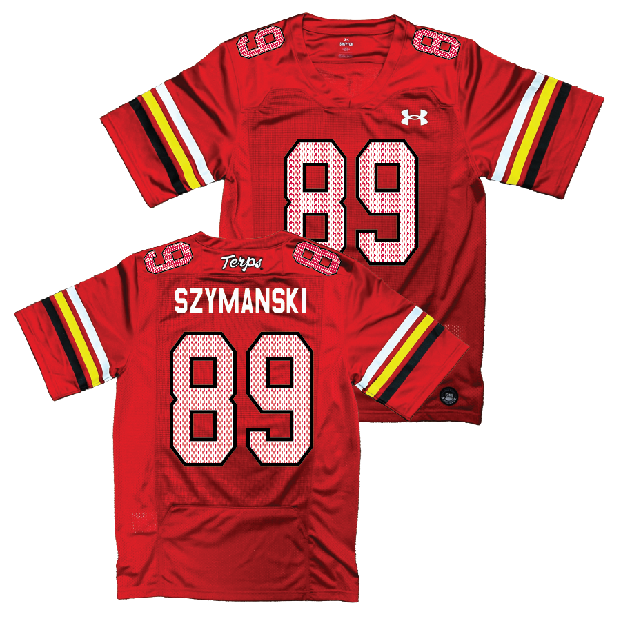 Maryland Under Armour NIL Replica Football Jersey - AJ Szymanski | #89