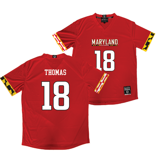 Maryland Women's Lacrosse Red Jersey  - Chrissy Thomas