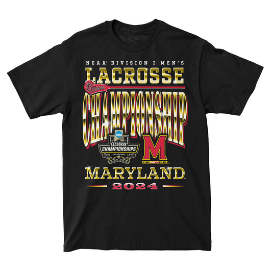 Maryland Men's Lacrosse 2024 Championship Weekend T-shirt by Retro Brand