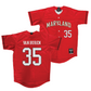 Maryland Baseball Red Jersey - Ryan Van Buren | #35