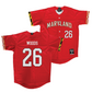 Maryland Softball Red Jersey - Samantha Woods | #26