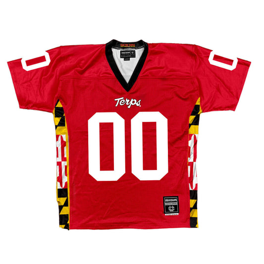 Red Maryland Football Jersey - Mykel Morman