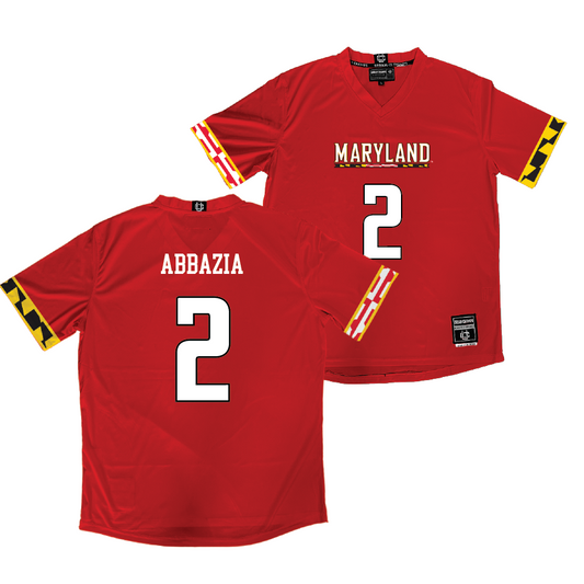 Maryland Women's Lacrosse Red Jersey  - Emma Abbazia