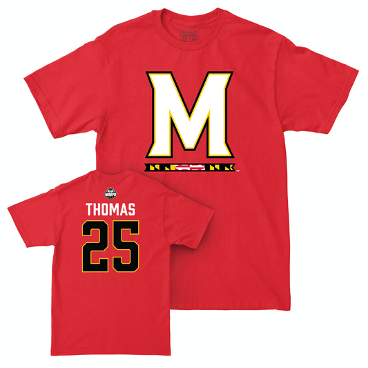 Legacy Collection: Maryland Women's Basketball Red Legacy Tee - Alyssa Thomas | # 25