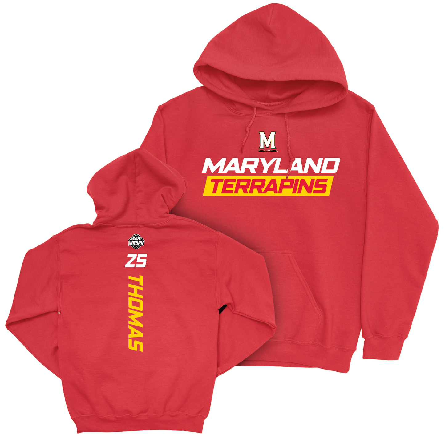 Legacy Collection: Maryland Women's Basketball Red Rush Hoodie - Alyssa Thomas | # 25