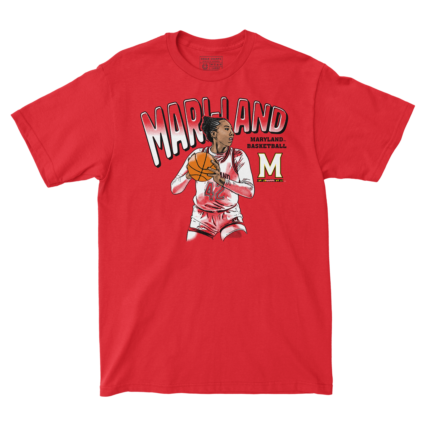 EXCLUSIVE RELEASE: Amari DeBerry Mari-Land Red Tee