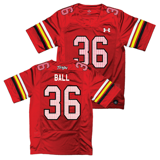 Maryland Under Armour NIL Replica Football Jersey   - Karon Ball