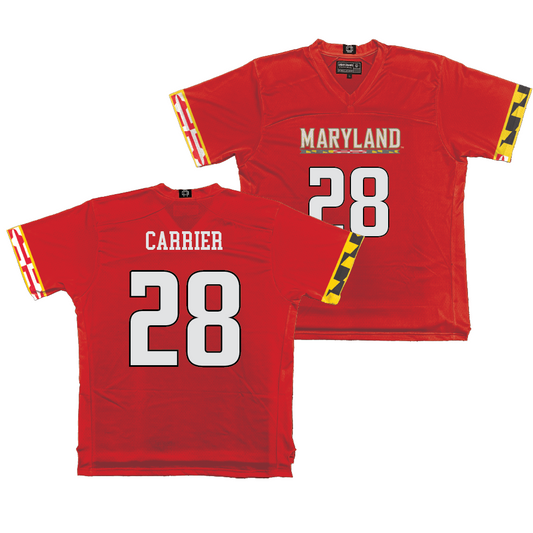 Maryland Men's Lacrosse Red Jersey  - Jonah Carrier