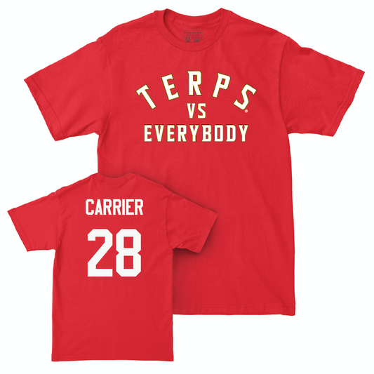 Red Men's Lacrosse TVE Tee  - Jonah Carrier