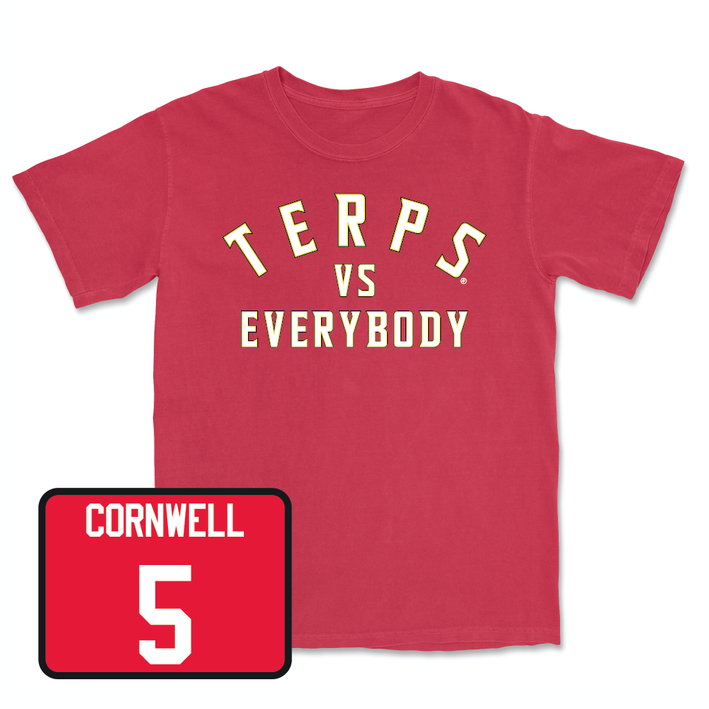 Red Softball TVE Tee - Caitlyn Cornwell