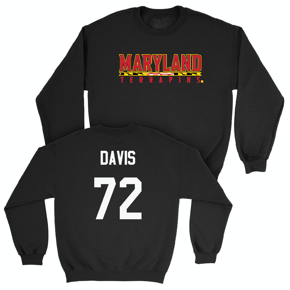 Football Black Maryland Crew  - Terez Davis