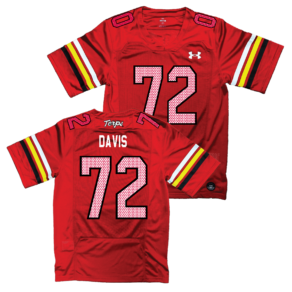 Maryland Under Armour NIL Replica Football Jersey  - Terez Davis