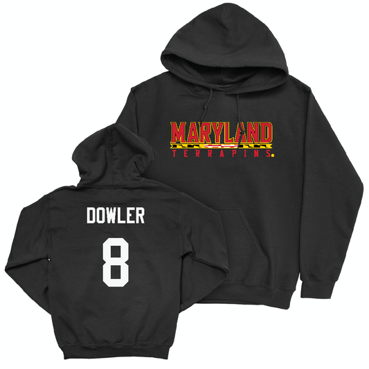 Women's Volleyball Black Maryland Hoodie  - Sydney Dowler