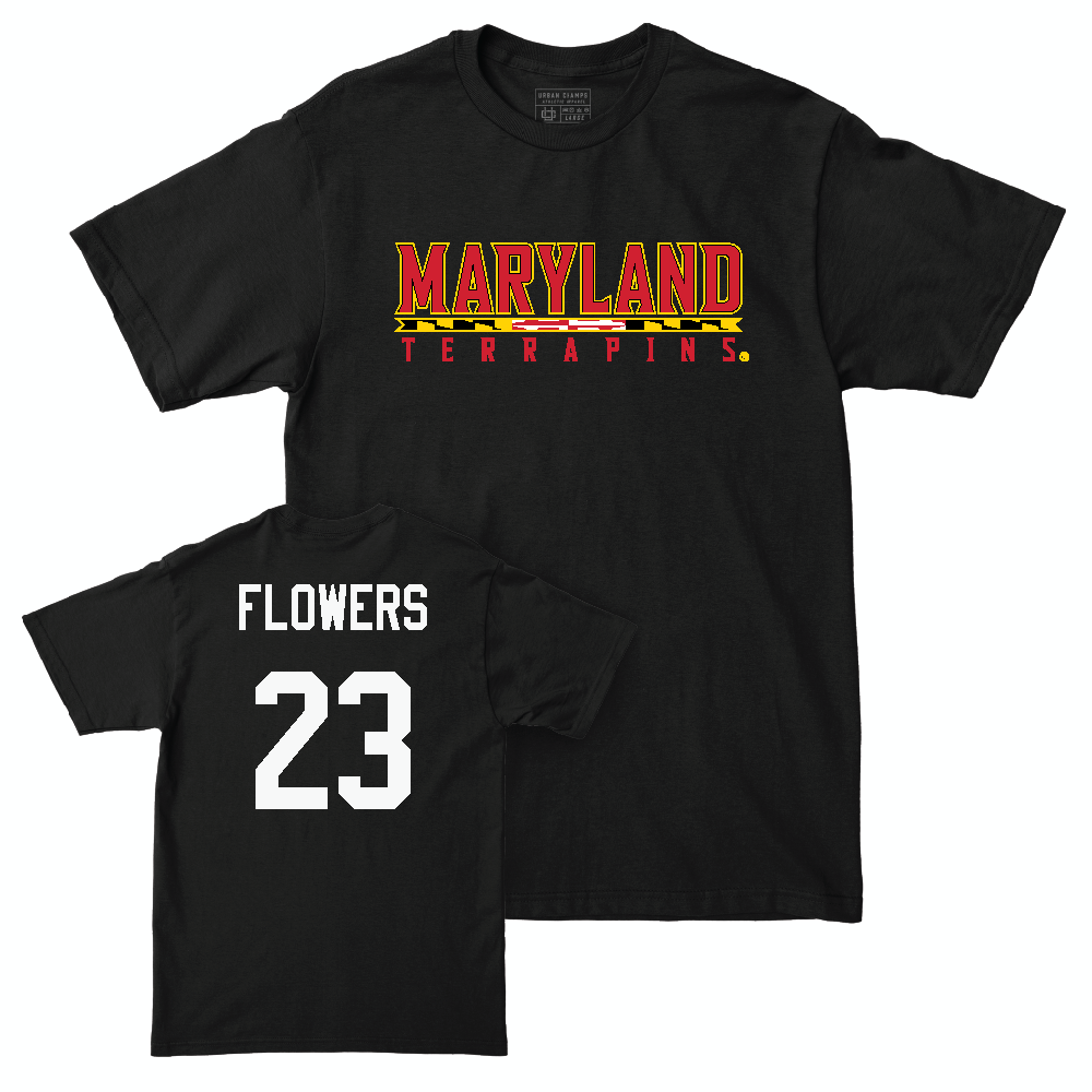 Football Black Maryland Tee  - Keyshawn Flowers