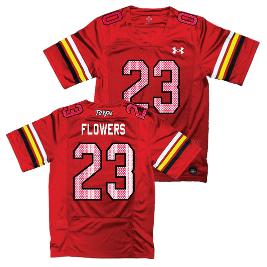 Maryland Under Armour NIL Replica Football Jersey  - Keyshawn Flowers