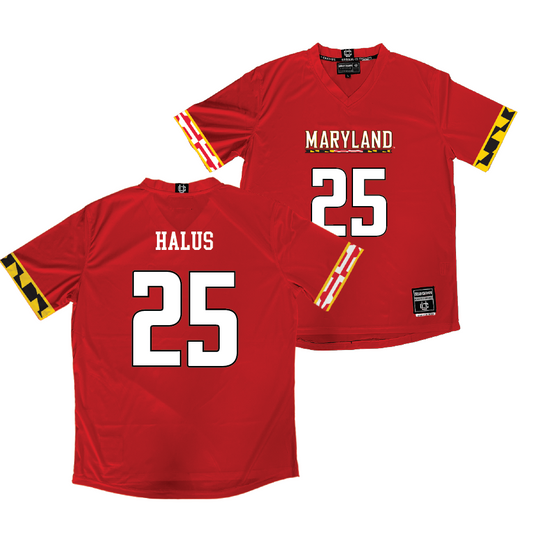 Maryland Women's Lacrosse Red Jersey  - Sophie Halus