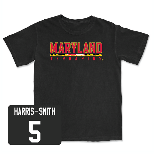 Men's Basketball Black Maryland Tee - DeShawn Harris-Smith