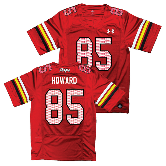 Maryland Under Armour NIL Replica Football Jersey - Preston Howard