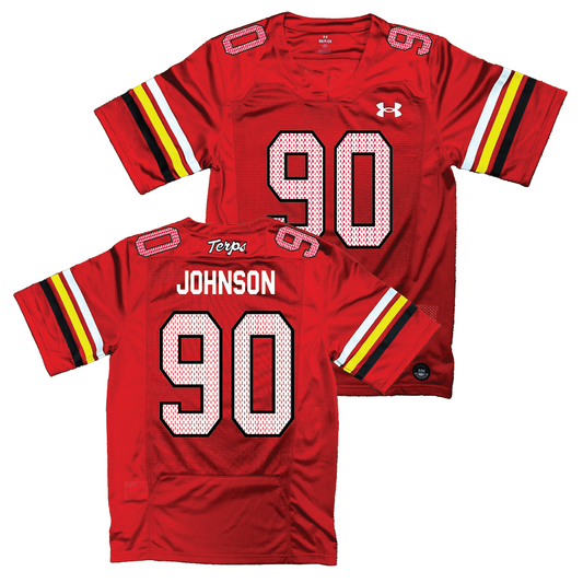 Maryland Under Armour NIL Replica Football Jersey   - Lavon Johnson