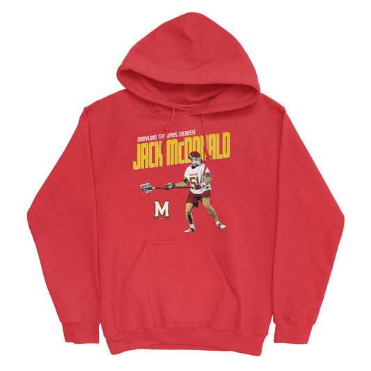 EXCLUSIVE RELEASE: Jack McDonald Illustrated Red Hoodie