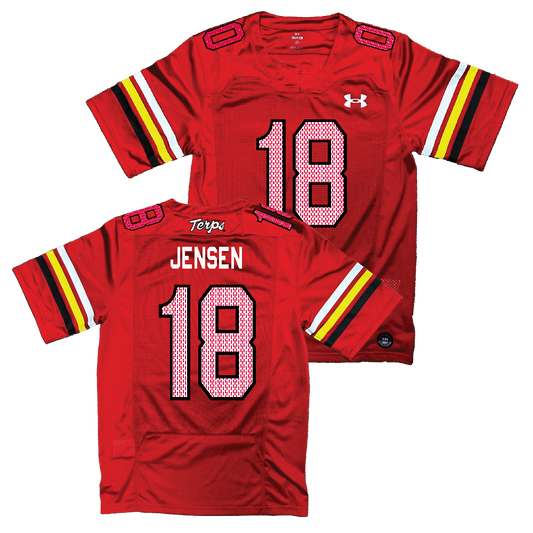 Maryland Under Armour NIL Replica Football Jersey  - Roman Jensen